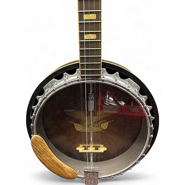 Used Harmony Double Eagle Banjo Natural Banjo
