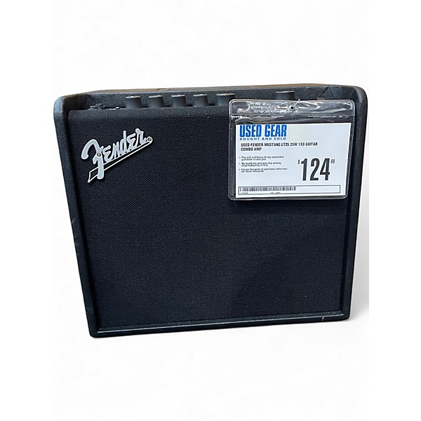 Used Fender Mustang LT25 25W 1x8 Guitar Combo Amp