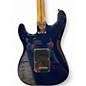 Used Fender Limited Edition Player Stratocaster HSS Plus Top Blue Burst Solid Body Electric Guitar