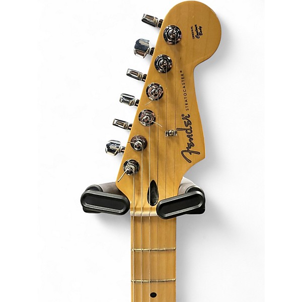 Used Fender Limited Edition Player Stratocaster HSS Plus Top Blue Burst Solid Body Electric Guitar