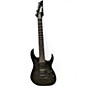 Used Ibanez GRG7221QA Trans Black SUNBURST Solid Body Electric Guitar thumbnail