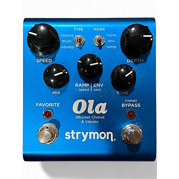 Used Strymon Ola dBucket Chorus and Vibrato Effect Pedal