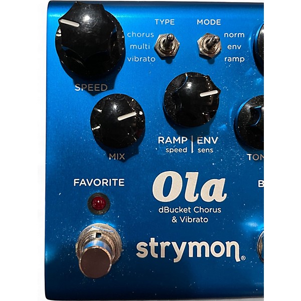 Used Strymon Ola dBucket Chorus and Vibrato Effect Pedal
