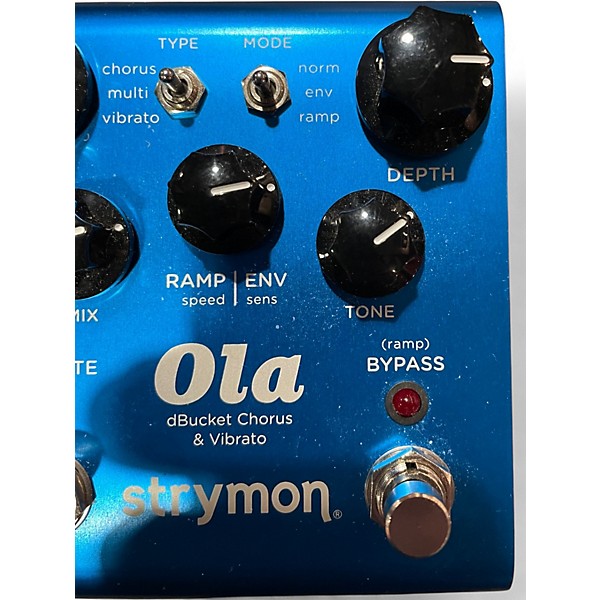 Used Strymon Ola dBucket Chorus and Vibrato Effect Pedal