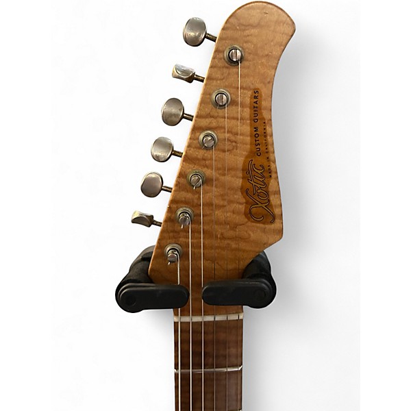 Used Xotic XSC2 Heavy Aged Olympic White Over Sea Foam Green Solid Body Electric Guitar