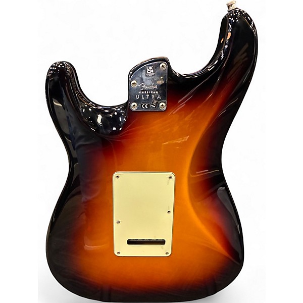 Used 2022 Fender American Ultra Stratocaster 2 Color Sunburst Solid Body Electric Guitar