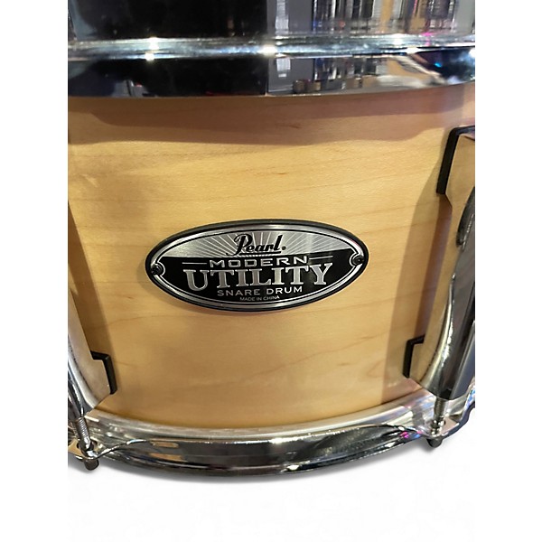 Used Pearl 14X8 Modern Utility Maple Snare Maple Drum