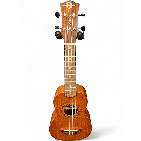 Used Luna UKE VM SOPRANO Natural Ukulele