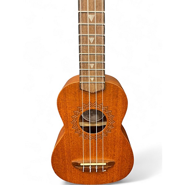 Used Luna UKE VM SOPRANO Natural Ukulele