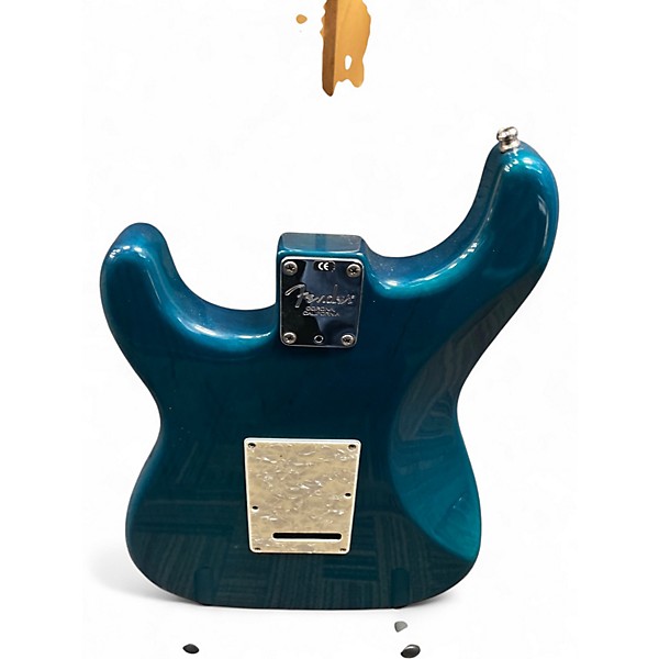 Used Fender American Deluxe Stratocaster Emerald Green Solid Body Electric Guitar