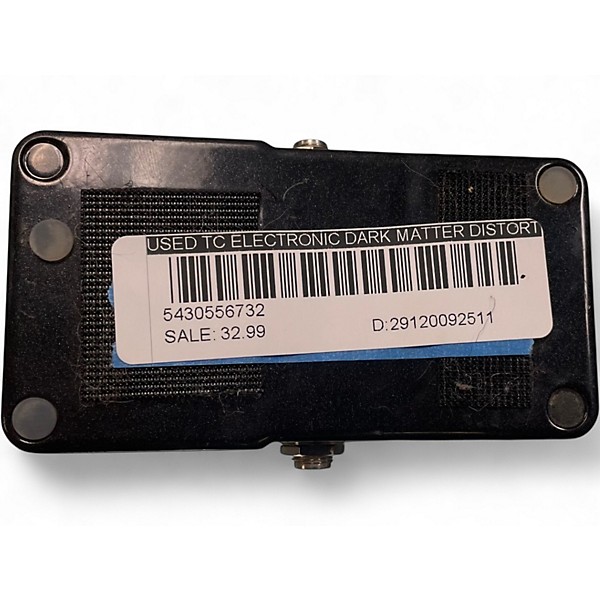 Used TC Electronic Dark Matter Distortion Effect Pedal