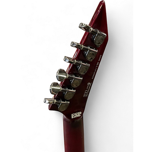 Used ESP LTD M300FM RED Solid Body Electric Guitar