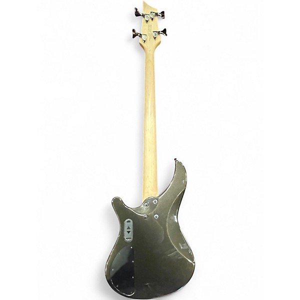 Used Mitchell MB200 Gun Metal Electric Bass Guitar