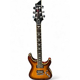 Used Schecter Guitar Research C-1+ Sunburst Solid Body Electric Guitar
