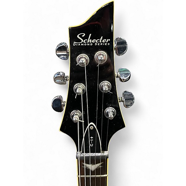 Used Schecter Guitar Research C-1+ Sunburst Solid Body Electric Guitar