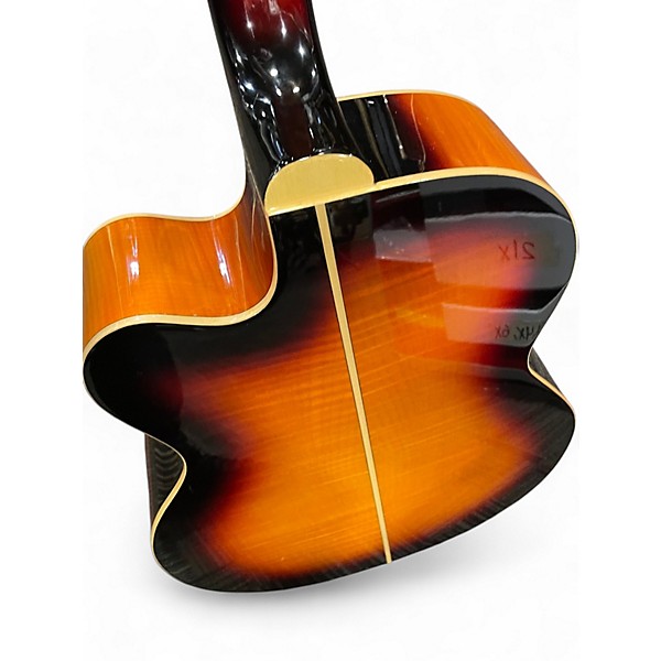 Used Michael Kelly MKFF4SB Sunburst Acoustic Bass Guitar