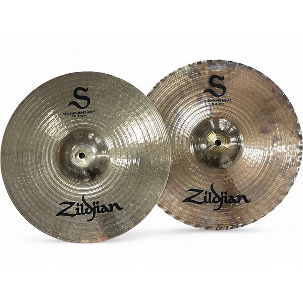 Used Zildjian 14in S Family Mini Hi-Hats Pair Cymbal