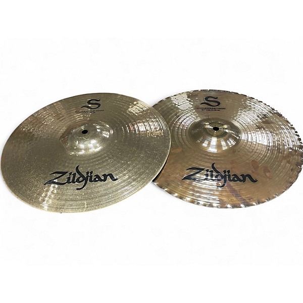 Used Zildjian 14in S Family Mini Hi-Hats Pair Cymbal