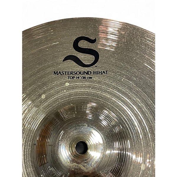 Used Zildjian 14in S Family Mini Hi-Hats Pair Cymbal