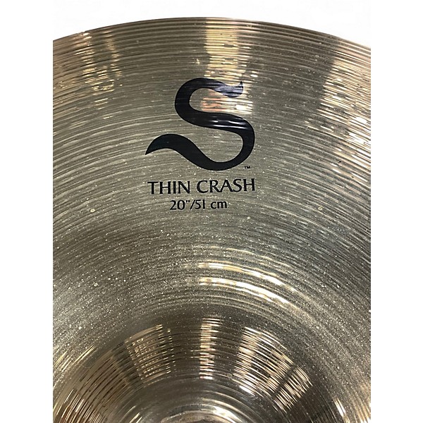 Used Zildjian 20in S Family Thin Crash Cymbal