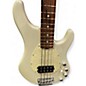 Used Sterling by Music Man 4H White Sparkle Electric Bass Guitar