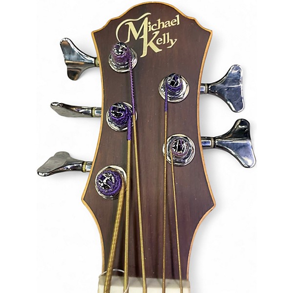 Used Michael Kelly CLUB CUSTOM 5LN Natural Acoustic Bass Guitar