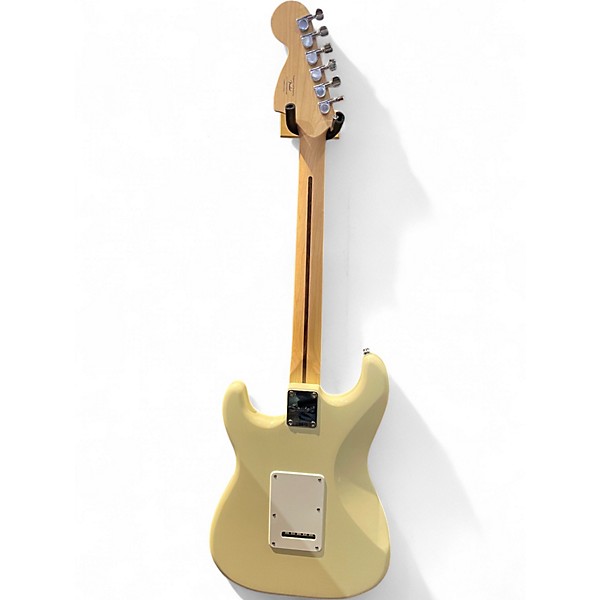 Used Squier Standard Stratocaster White Solid Body Electric Guitar