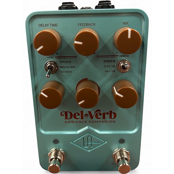 Used Univ. UAFX Del Verb Effect Pedal