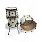 Used WFLIII Drums 3 Piece BOP KIT Arctic White Drum Kit thumbnail