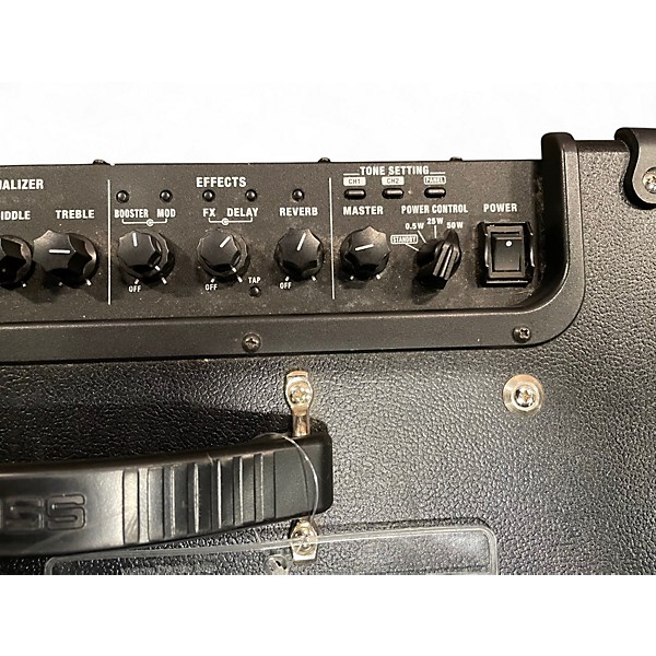 Used Fender Mustang LT50 50W 1x12 Guitar Combo Amp