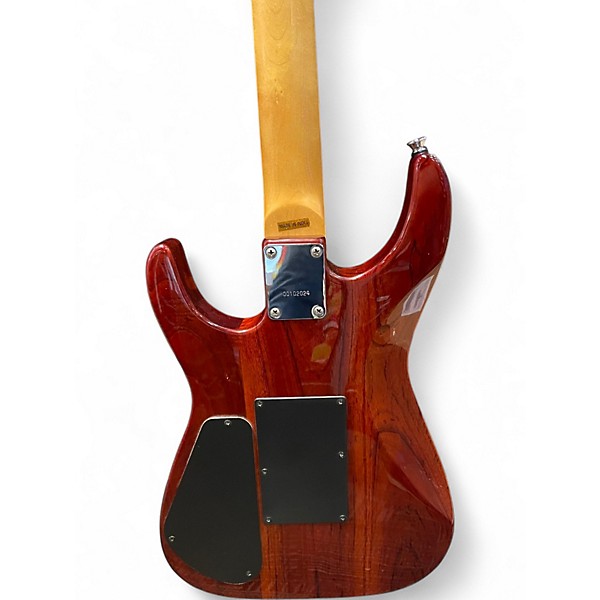 Used Jackson DX10D Amber Sunburst Solid Body Electric Guitar