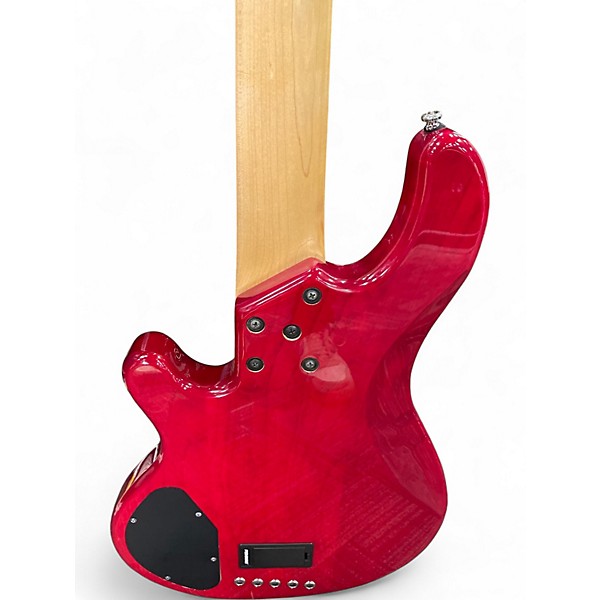 Used Lakland SKYLINE SERIES 5502 RED  Electric Bass Guitar