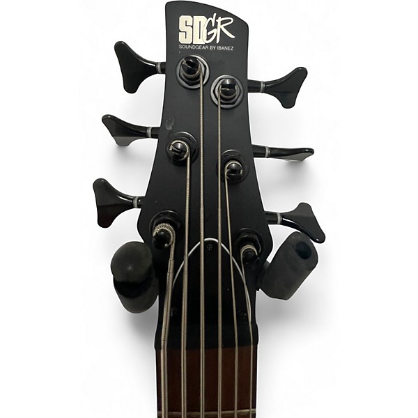 Used Ibanez SR306 Satin Black Electric Bass Guitar