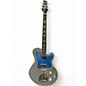 Used Kauer Guitars Starliner Silver and Blue Solid Body Electric Guitar thumbnail