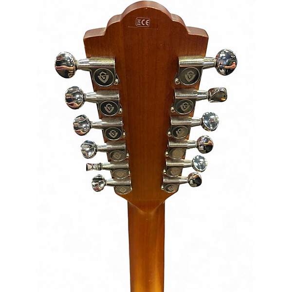 Used Guild F2512E NATURAL 12 String Acoustic Electric Guitar