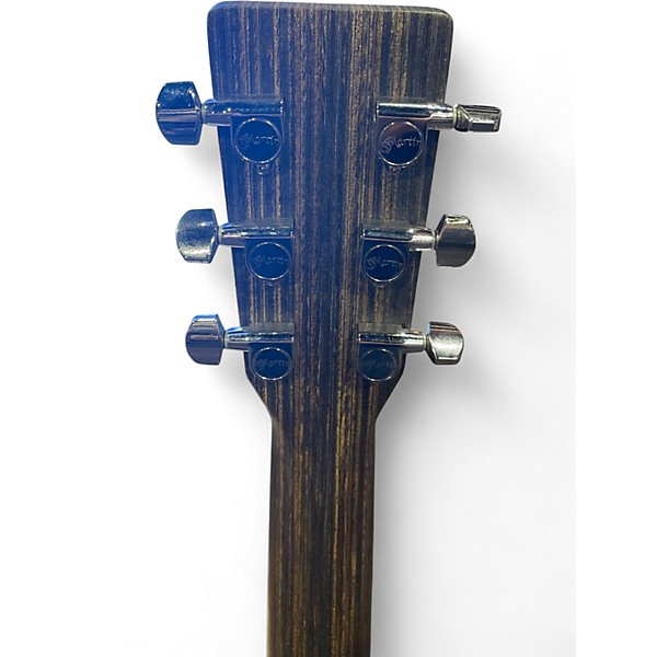 Used Martin DX Johnny Cash Black Acoustic Electric Guitar