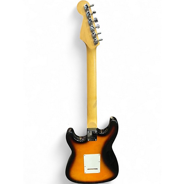Used Squier Stratocaster Made In Korea 2 Color Sunburst Solid Body Electric Guitar