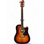Used Carlo Robelli CW4103FCS 3 Color Sunburst Acoustic Electric Guitar thumbnail