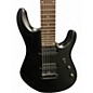 Used Sterling by Music Man John Petrucci JP157 7 String Black Solid Body Electric Guitar