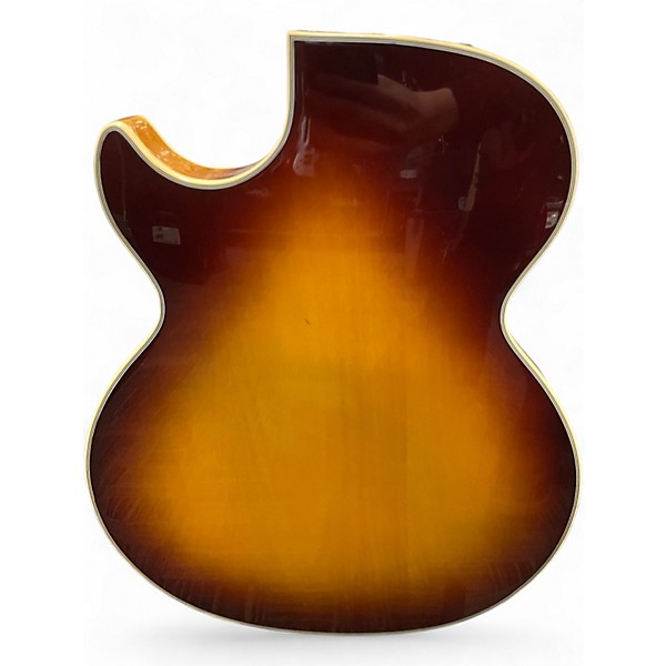 Used Iyv ijz-300A TSB jazz Tobacco Sunburst Hollow Body Electric Guitar