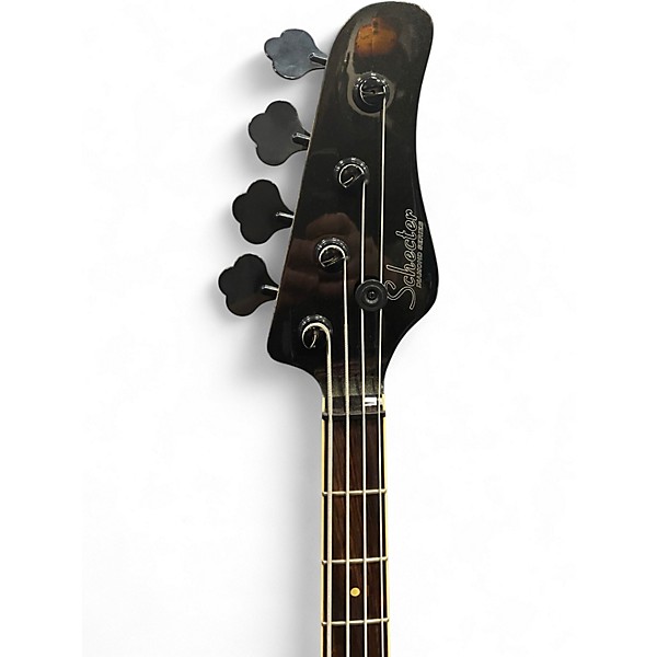 Used Schecter Guitar Research MICHAEL ANTHONY CARBON GRAY Electric Bass Guitar
