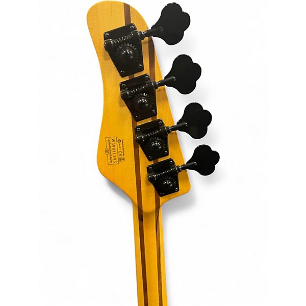 Used Schecter Guitar Research MICHAEL ANTHONY CARBON GRAY Electric Bass Guitar