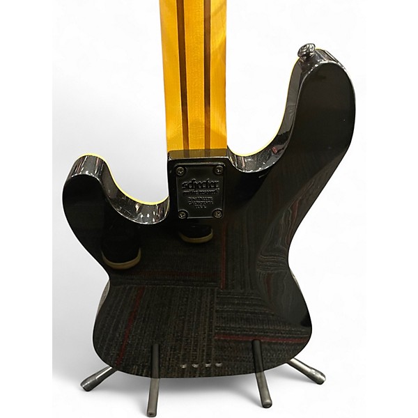 Used Schecter Guitar Research MICHAEL ANTHONY CARBON GRAY Electric Bass Guitar