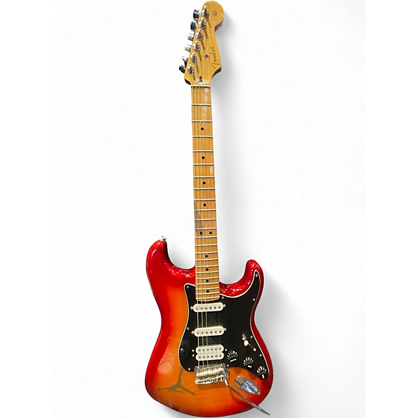 Used Fender Player Stratocaster HSS Plus Top AGED CHERRY BURST Solid Body Electric Guitar