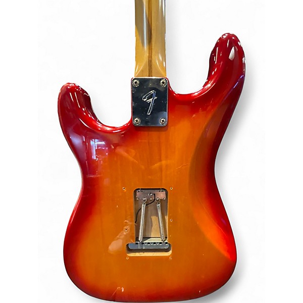 Used Fender Player Stratocaster HSS Plus Top AGED CHERRY BURST Solid Body Electric Guitar