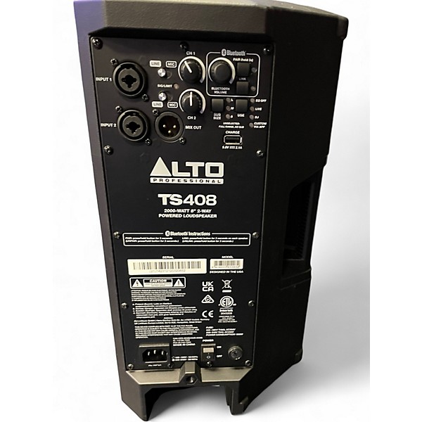 Used Alto TS408 Powered Speaker