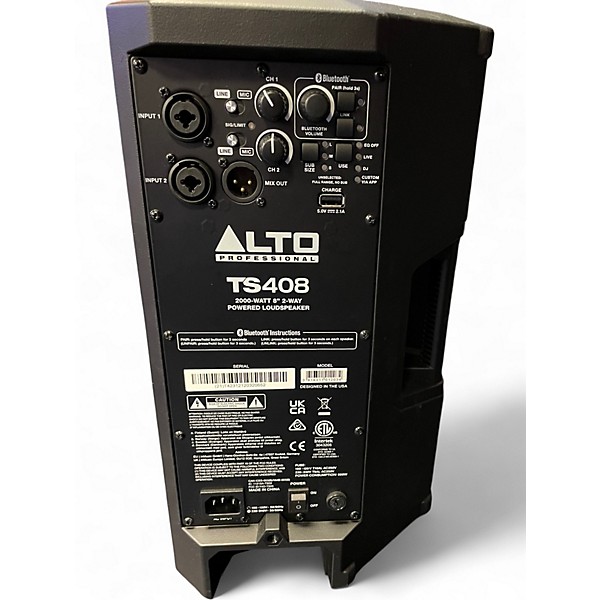 Used Alto TS408 Powered Speaker