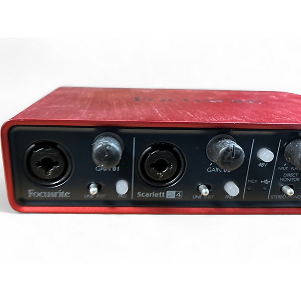 Used Focusrite Scarlett 2i4 Audio Interface