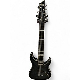 Used Schecter Guitar Research Hellraiser C7 7 String Charcoal Solid Body Electric Guitar