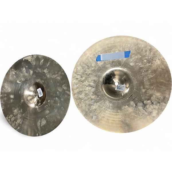 Used Zildjian 14in A Custom Hi Hat Pair Cymbal